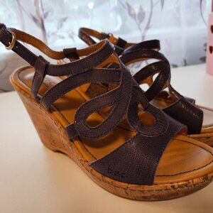 BOC Blue Sandals, Size 8